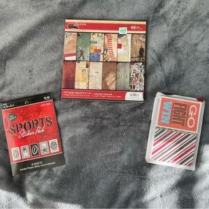 Sticker and card bundle